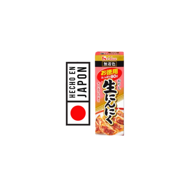 AJO RALLADO 80GR. PRODUCTO 100% JAPONES. Cada ajo se selecciona y prepara en Japón, sabor auténtico y un toque de frescura. CALIDAD Y TRADICION.