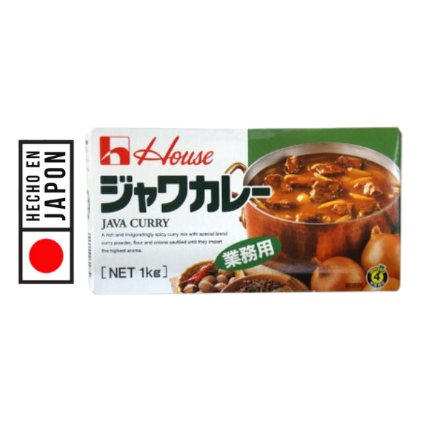 CURRY JAVA K5 1KG. PRODUCTO 100% JAPONES. Elegancia excepcional que realza tus platillos. CALIDAD Y SABOR AUTENTICO DE JAPON.