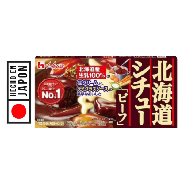 ESTOFADO DE VACUNO HOKKAIDO 172G, PRODUCTO 100% JAPONES. Este estofado es conocido por su sabor carnívoro, enriquecido por la carne de res de Hokkaido.