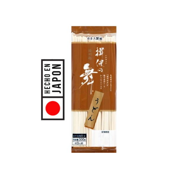 FIDEO UDON IBONOMAI. Producto 100% JAPONES. Fideo grueso hecho con HARINA DE TRIGO. Perfecto para SOPAS Y ENSALADAS. CULTIVADO EN JAPON.