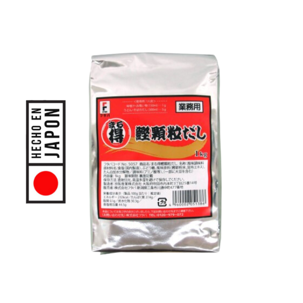 HONDASHI DASHI EN POLVO MARUTOKU 1KG. PRODUCTO 100% JAPONES. libera un aroma y sabor excepcionales. Rica tradición culinaria de Japón