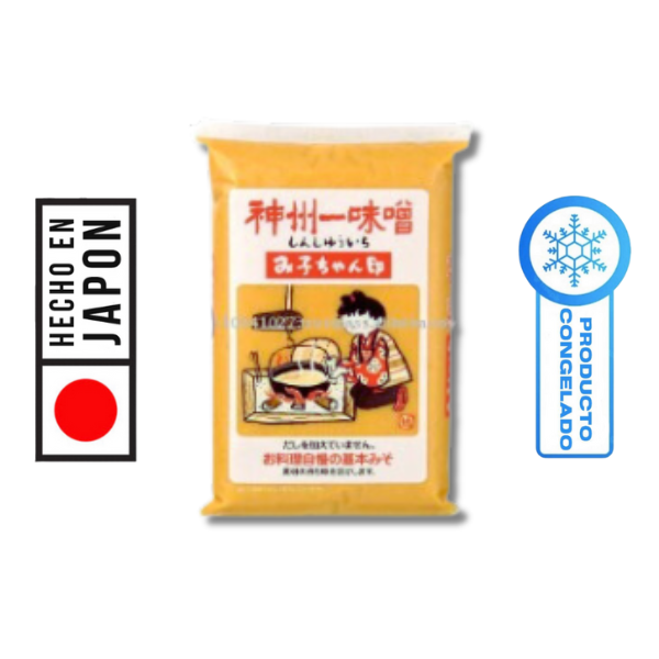 MISO BLANCO MIKO CHAN. PRODUCTO 100% JAPONES. Preparar platos exquisitos en cuestión de minutos. Fácil de usar. Auténtica cocina japonesa.