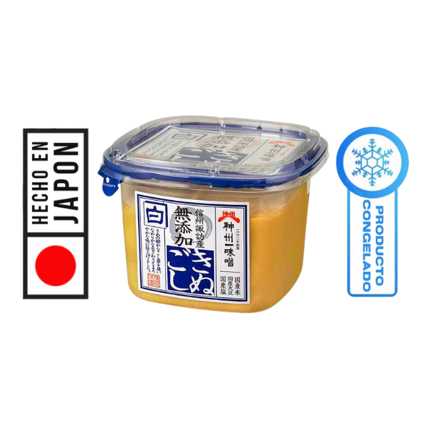 MISO BLANCO MUTENKA KINUGOSHI. PRODUCTO 100% JAPONES. Preparar platos exquisitos en cuestión de minutos. Fácil de usar. Auténtica cocina japonesa.