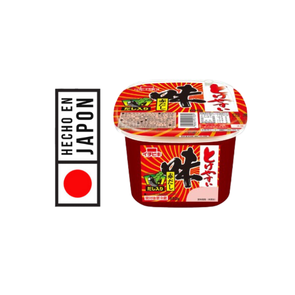 MISO ROJO FÁCIL DE DISOLVER. PRODUCTO 100% JAPONES. Preparar platos exquisitos en cuestión de minutos. Fácil de usar. Auténtica cocina japonesa.